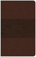 CSB Ultrathin Reference Bible, Saddle Brown LeatherTouch by Bible (9781433647598) Reformers Bookshop