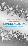 What Does the Bible Teach about Homosexuality? A Short Book on Biblical Sexuality by Peacock, Gavin & Strachan, Owen (9781527104778) Reformers Bookshop