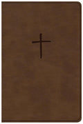 NKJV Compact Bible, Value Edition Brown Leathertouch by Bible (9781535925648) Reformers Bookshop