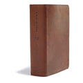 CSB He Reads Truth Bible (Brown Genuine Leather) by CSB Bibles by Holman