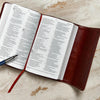 CSB Personal Size Bible, Saddle Brown LeatherTouch with Magnetic Flap by Bible (9781535953825) Reformers Bookshop
