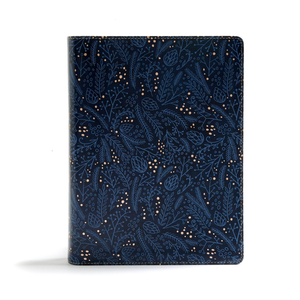 CSB Study Bible (Navy Leathertouch)