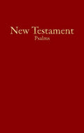 KJV Economy New Testament With PSALMS Burgundy Red Letter Edition