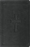 ESV Thinline Bible (TruTone, Charcoal, Celtic Cross Design, Red Letter) by ESV (9781581346541) Reformers Bookshop
