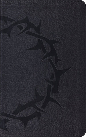 ESV Thinline Bible (TruTone, Charcoal, Crown Design) by ESV (9781581348972) Reformers Bookshop