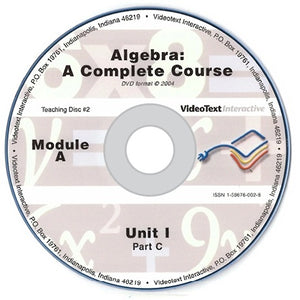 Algebra Module A DVD #2 by Tom Clark