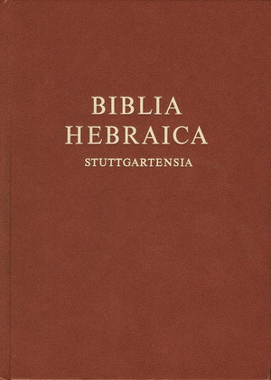 9781598561630-BHS Biblia Hebraica Stuttgartensia (Hebrew Bible)-