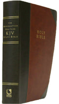 The Reformation Heritage KJV Study Bible - Two-Tone Leather-Like (Brown/Grey) by Bible (9781601784391) Reformers Bookshop
