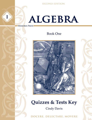 Algebra I Quizzes & Tests Key, Second Edition by Cindy Davis