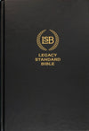 LSB Large Print Wide Margin (Hardcover, Black)