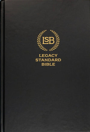 LSB Large Print Wide Margin (Hardcover, Black)