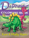 9781683440154-D is For Dinosaur Coloring Book-Ham, Ken; Ham, Mally