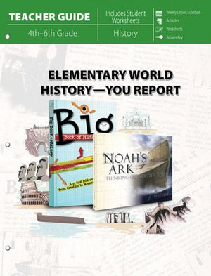 Elementary World History You Report Teacher Guide