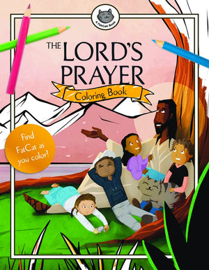 The Lord’s Prayer: Coloring Book (A FatCat Book) by Natasha Kennedy Illustrator