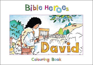 9781781914236-Bible Heroes: David (Colouring Book)-Mackenzie, Carine