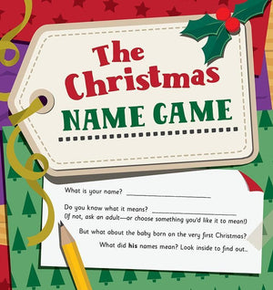 9781784980283-Christmas Name Game, The-Mitchell, Alison
