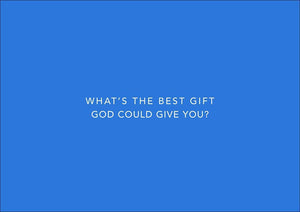 9781784981860-LE Invitations Plain: What's the best gift God could give you-