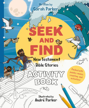 Seek And Find New Testament Activity Book by Sarah Parker