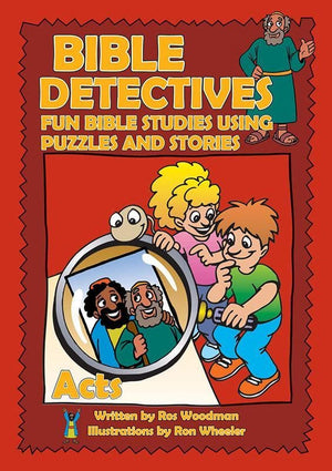 9781845502232-Bible Detectives Acts - Fun Bible Studies using Puzzles-Woodman, Ros