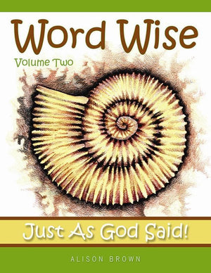 9781848711785-Word Wise: Volume 2: Just as God Said-Brown, Alison