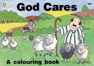 9781857921755-God Cares (Colouring Book)-Scrimshire, Hazel