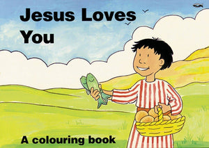 9781857923056-Jesus Loves You (Colouring Book)-Scrimshire, Hazel