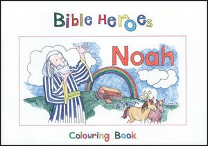 9781857928235-Bible Heroes: Noah (Colouring Book)-Mackenzie, Carine
