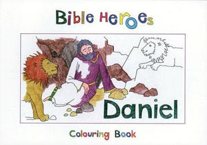 9781857928259-Bible Heroes: Daniel (Colouring Book)-Mackenzie, Carine