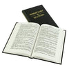 Russian Large Print New Testament And Psalms Hardback Black