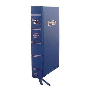 KJV Classic Reference Bible Hardback Blue