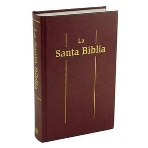 Catalan Large Print Bible (Hardback, Burgundy)