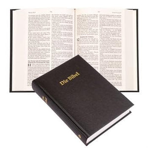 German Bible (Hardback - Black)