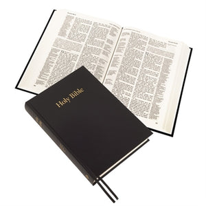 Large Print Westminster Reference Bible Hardback Black