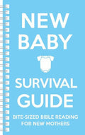 9781909559813-New Baby Survival Guide Blue: Bite-sized Bible reading for new mothers-Martin, Cassie; Smart, Sarah