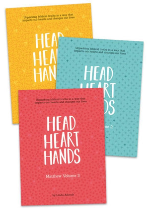 Head Heart Hands: 3 Volume set by Allcock, Linda (9781912373857) Reformers Bookshop