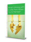 NGP What's Wrong With a Little Porn When You're Married? by Black, R. Nicholas (9781936768943) Reformers Bookshop