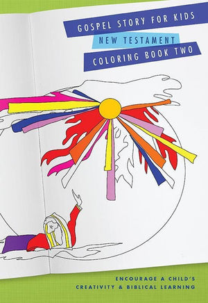9781939946508-New Testament Coloring Book: Gospel Story for Kids Curriculum-Machowski, Marty