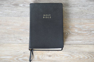 The Reformation Heritage KJV Study Bible - Genuine Dollaro Leather (Black) by Bible (9781601784414) Reformers Bookshop