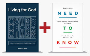 New Christians Pack: Living for God & Need to Know by Jones, Mark; Millar, Gary (NEWCHRISTIAN) Reformers Bookshop