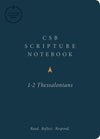 CSB Scripture Notebook, 1-2 Thessalonians by Bible (9781087722641) Reformers Bookshop