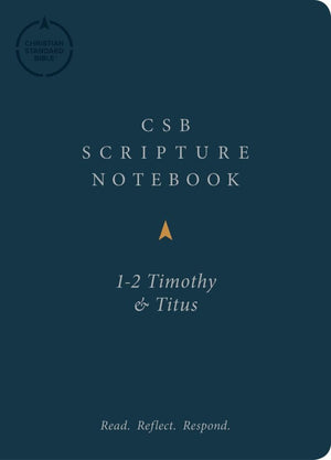 CSB Scripture Notebook, 1-2 Timothy and Titus by Bible (9781087722658) Reformers Bookshop