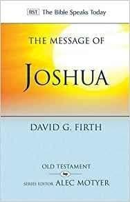 BST The Message of Joshua by Firth, David (9781783593651) Reformers Bookshop