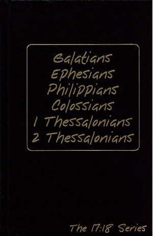 Galatians, Ephesians, Philippians, Colossians, 1&2 Thessalonians - Journible The 17:18 Series by Wynalda, Robert J. (9780984244218) Reformers Bookshop