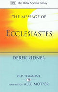 9780851107288-BST Message of Ecclesiastes-Kidner, Derek